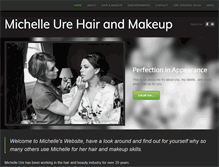 Tablet Screenshot of michelleure.com